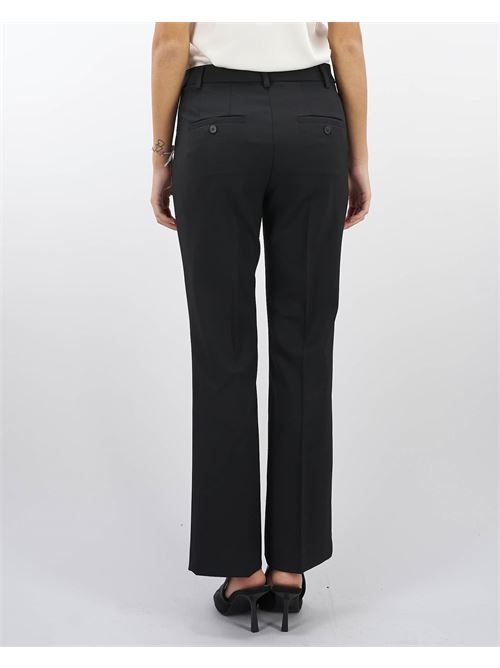 Pantalone dritto in lana tecnica Max Mara Weekend MAX MARA WEEKEND | Pantalone | ESTASI3